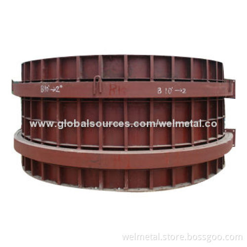 Prefabricated overhead bridge steel frame, hanging basket